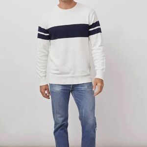 RAILS Delmar Surf Navy Stripe Sweater